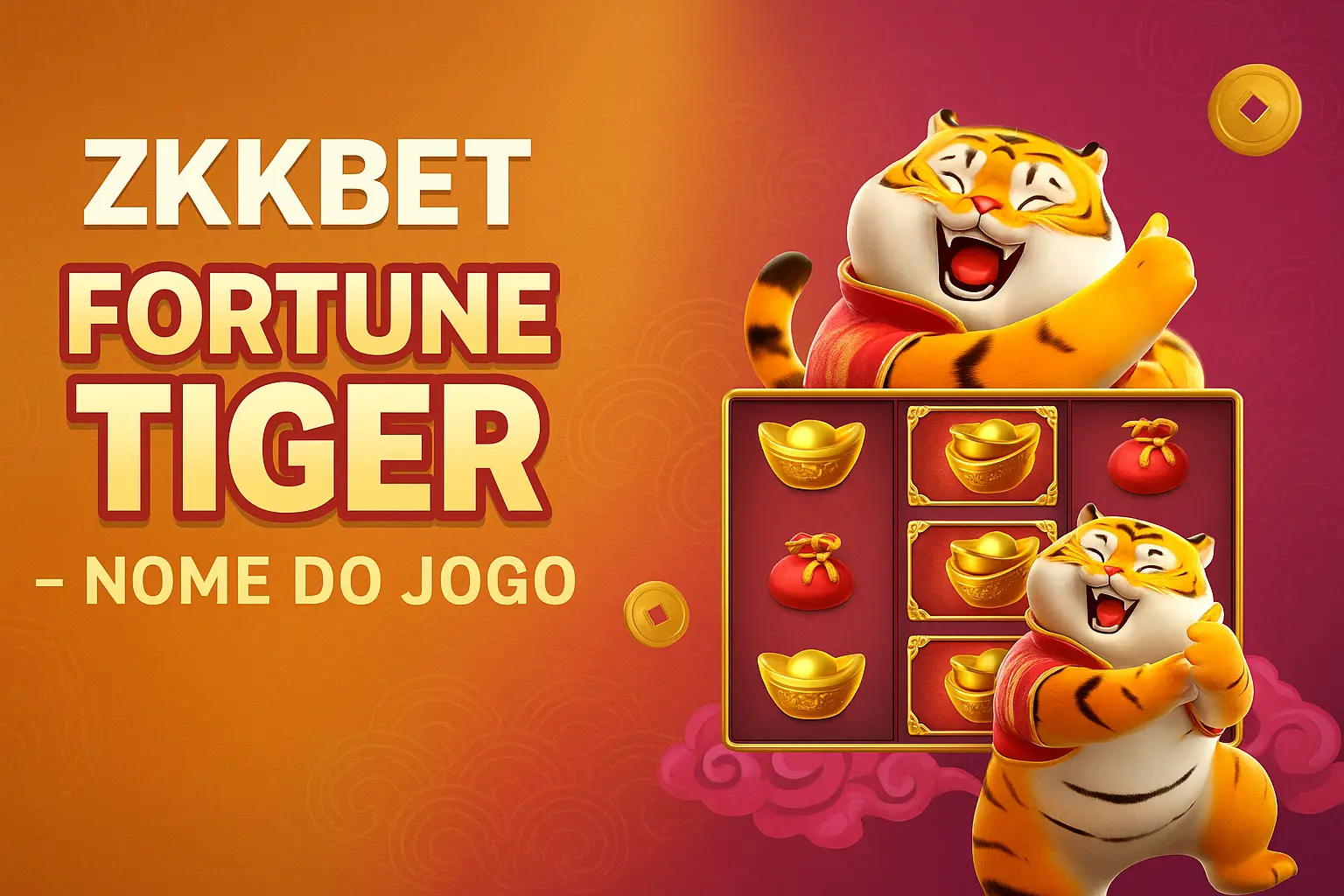 Fortune Tiger é um jogo imperdível no ZKKBET Casino