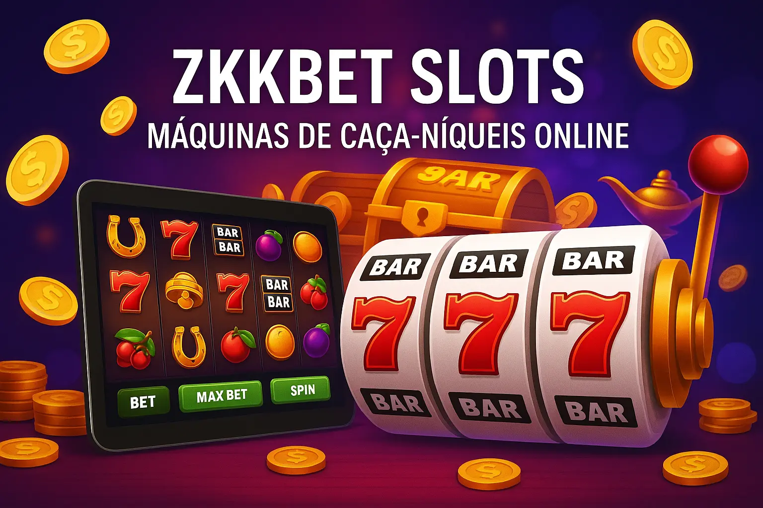 Jogos de Slot no Casino Online ZKKBET