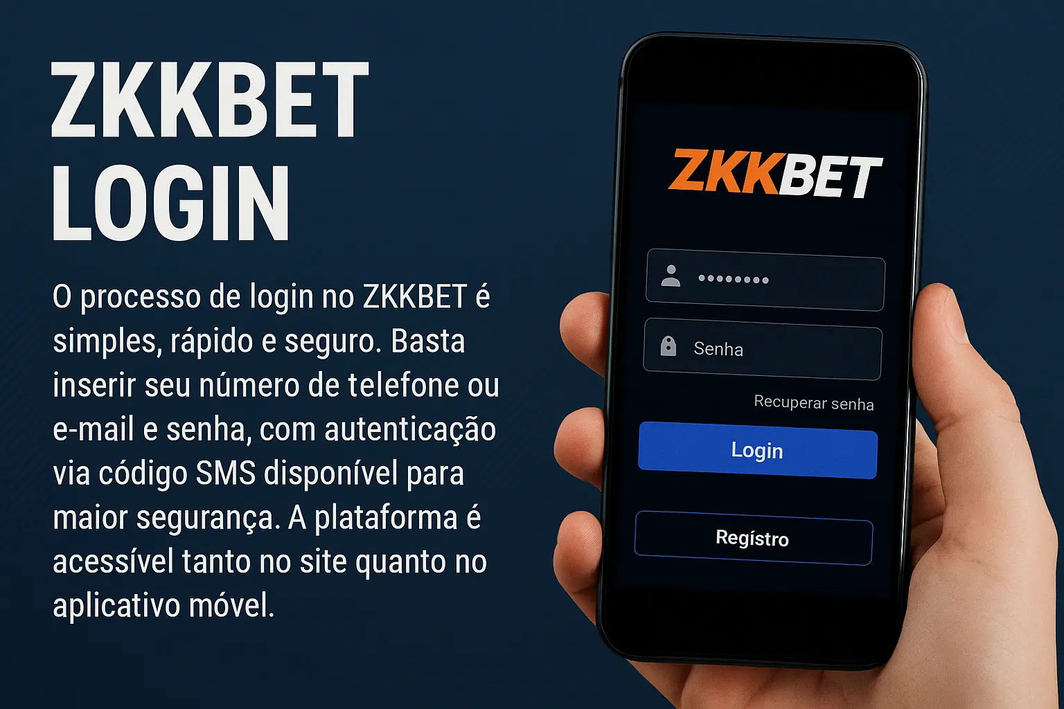 Login no Cassino ZKKBET