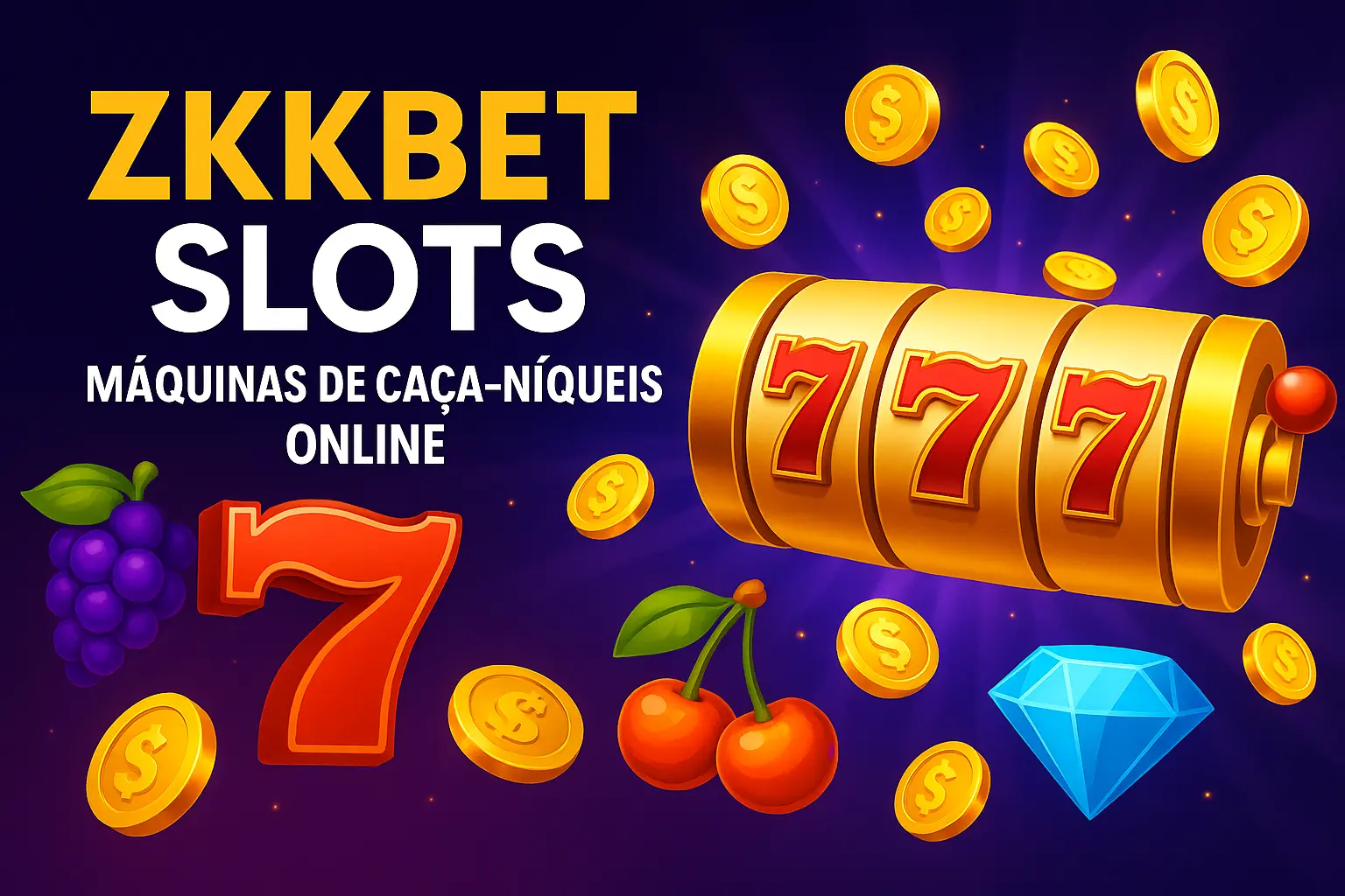 Explore o mundo das slot machines no ZKKBET Casino